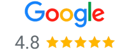 Google 4.8 Star Rating