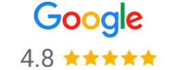 Google 4.8 Star Rating