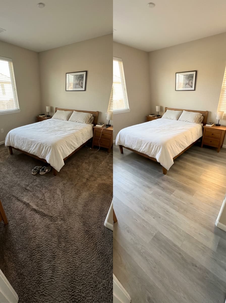 Bedroom flooring near Washington DC