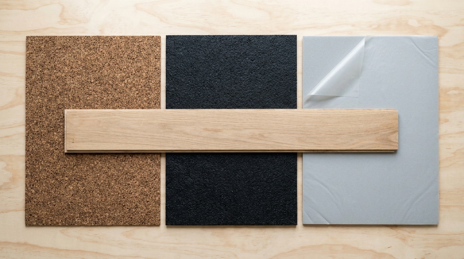 Cork vs Foam vs Rubber Underlayment: A DMV Installer's 2026 Guide