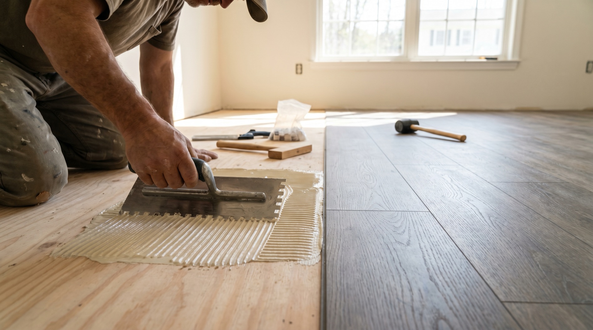 Glue-Down vs Floating LVP: Which Install Method DMV Homeowners Should Choose (2026)